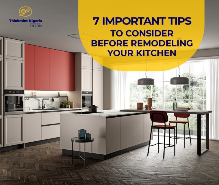 7 important tips to consider before remodelling your kitchen