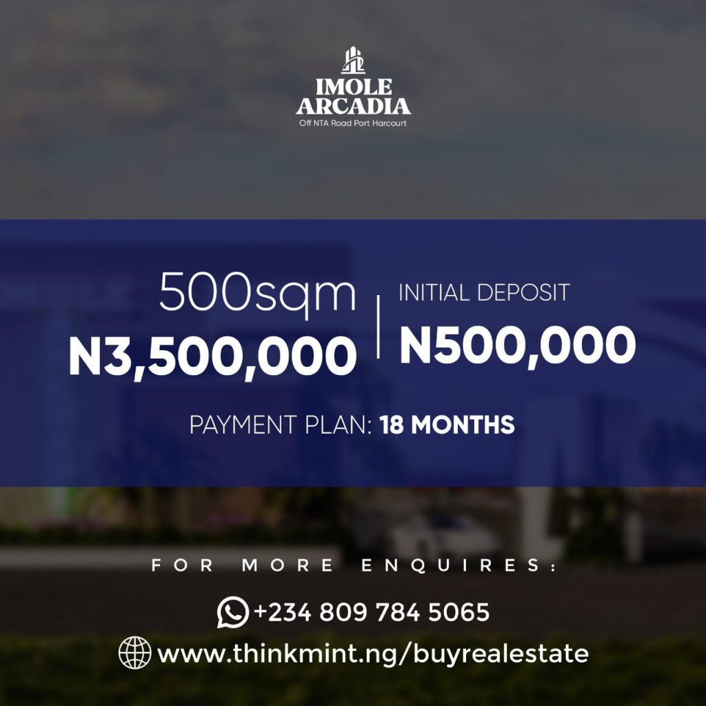 Imole Arcadia – NTA, Port harcourt