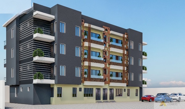 Glory Court: 3 Bedroom Apartment in Olokonla-Ajah