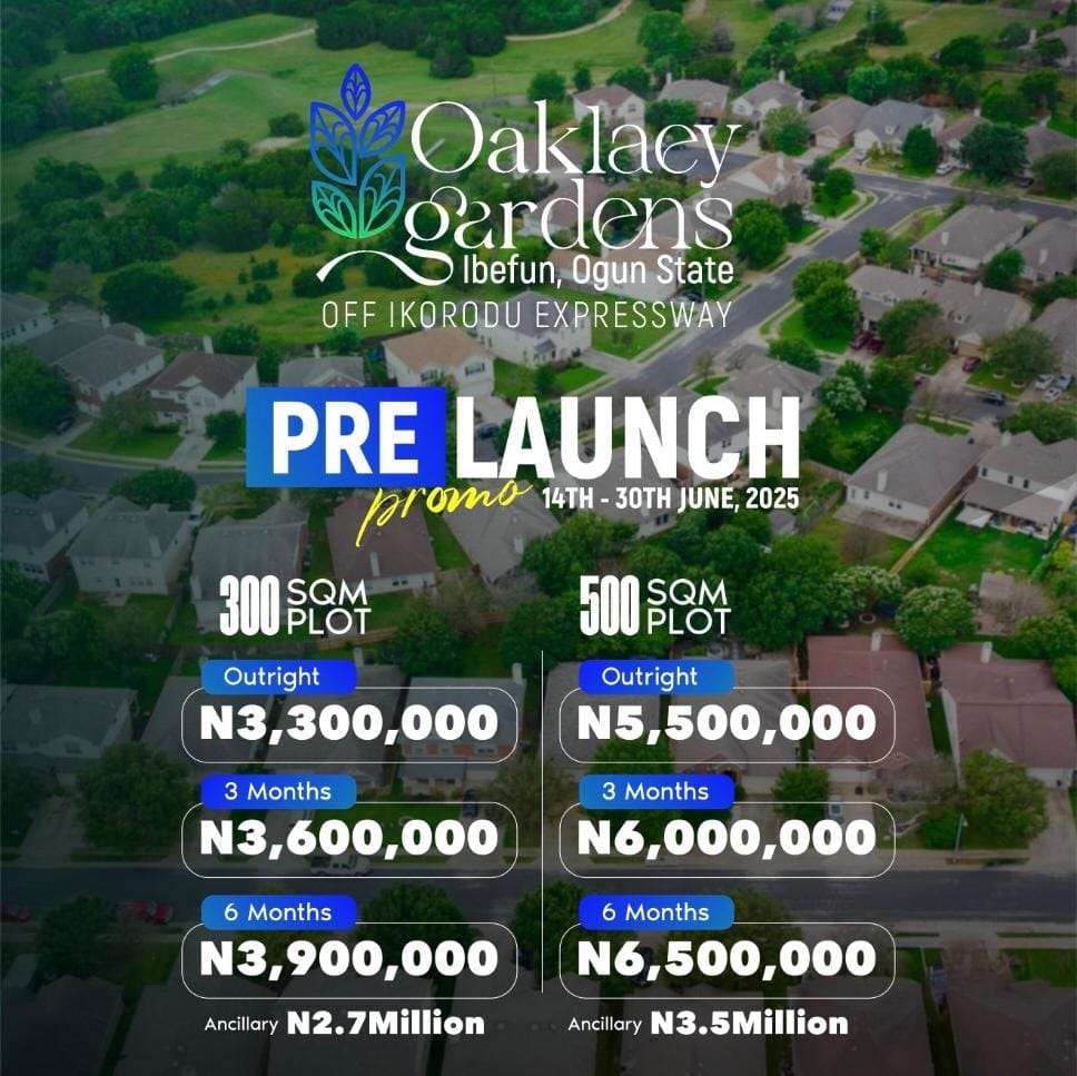Land for sale in Epe-Ikorodu Expressway