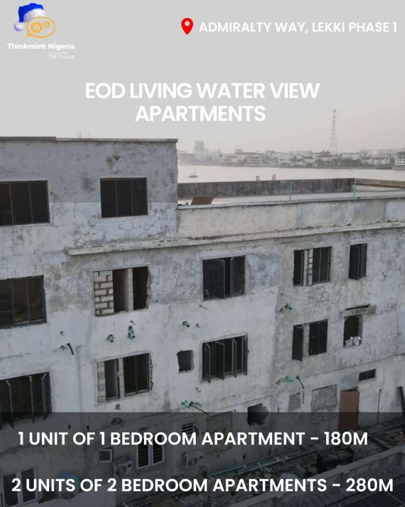 EOD Living Standard Apartments – Luxury Residences for Sale on Admiralty Way, Lekki Phase 1