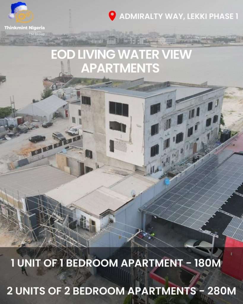 EOD Living Standard Apartments – Luxury Residences for Sale on Admiralty Way, Lekki Phase 1